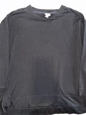 Ava & Viv Black Crewneck Women's Sweater